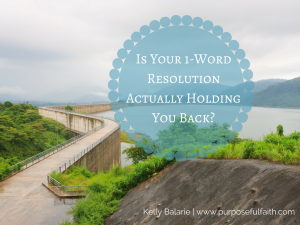 Resolution holding you back