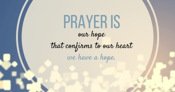 How Jesus Prayed