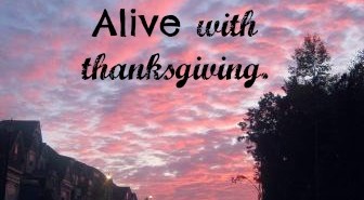 thanksgiving thanks alive