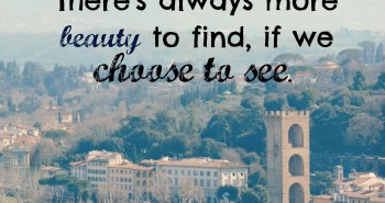 see beauty thanks contentment