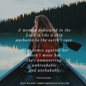 be unshakeable
