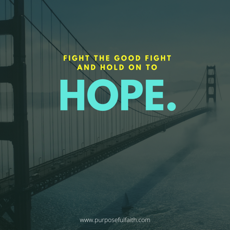 Against all Hope Purposeful Faith
