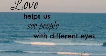 Love see people